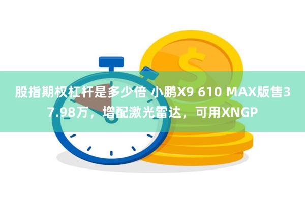 股指期权杠杆是多少倍 小鹏X9 610 MAX版售37.98万，增配激光雷达，可用XNGP